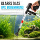 🐠50 % Rabatt💦Pneumatisches Aquarium Reinigungsset, halbautomatischer Wasserschlauch für kleine Fischbecken