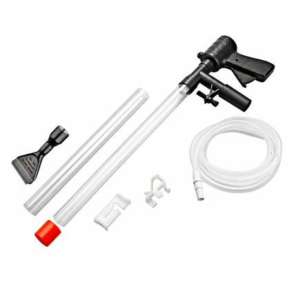 🐠50 % Rabatt💦Pneumatisches Aquarium Reinigungsset, halbautomatischer Wasserschlauch für kleine Fischbecken