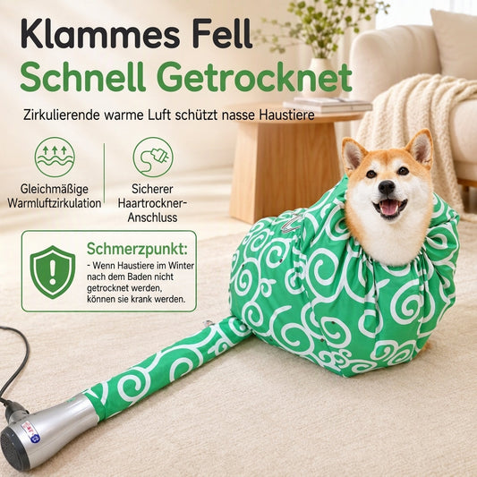 🐈50 % RABATT🧺Tier‑Trocknungsbeutel für Hunde und Katzen, praktischer saugfähiger Trocknungsbeutel nach dem Bad