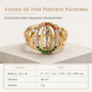 ✨ 50 % RABATT 💍 Vergoldeter Damenring mit Göttinnen- und Blumenmotiv, ovale farbige Zirkonien, edler Old-Money-Look 🌷