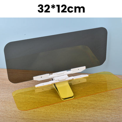 🚗 50 % RABATT! ☀️🌙 2-in-1 Tag- & Nacht-Blendschutz fürs Auto – Universelle HD-Sonnenblende zum Anklemmen, blendfreies Fahren