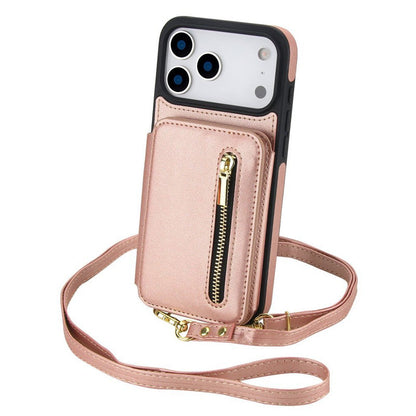 ✨ Nur kurze Zeit 50% Rabatt! Zweifach faltbare Handyhülle mit Geldbörsenfunktion & Crossbody-Tragegurt 📱