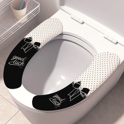 ⏳Begrenzte Zeit 50% Rabatt💥Selbsthaftende WC-Sitzauflagen mit elektrostatischer Haftung