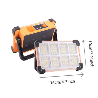 ☀️ 50 % RABATT! 🔥 Multifunktionale Solar-Campinglampe & LED-Flutlicht – 4 Helligkeitsstufen, Powerbank-Funktion & Wetterfest 🏕️🔋