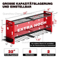 📢📢 50 % RABATT 🛠️ Wandmontiertes Werkzeugregal aus Stahl – Bohrer & Werkzeuge platzsparend aufbewahren