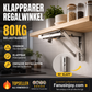 🧱 50% RABATT ⚡ Sekundenschnell aufklappbare Mehrzweckkonsole für Küche & Arbeitszimmer📚