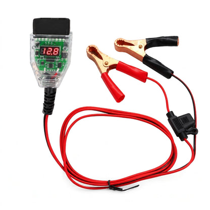 ⚡ 50% RABATT 🔋 OBD2 12V Kfz Speichererhaltungsgerät mit Spannungsanzeige
