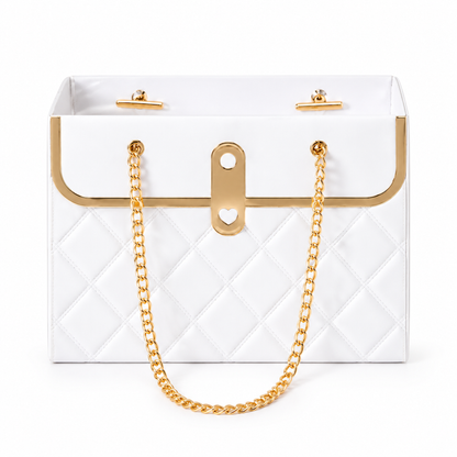 💐 50% RABATT 🎁 Rechteckige Geschenktüte mit Henkeln, geeignet für Blumensträuße & Geschenke👜
