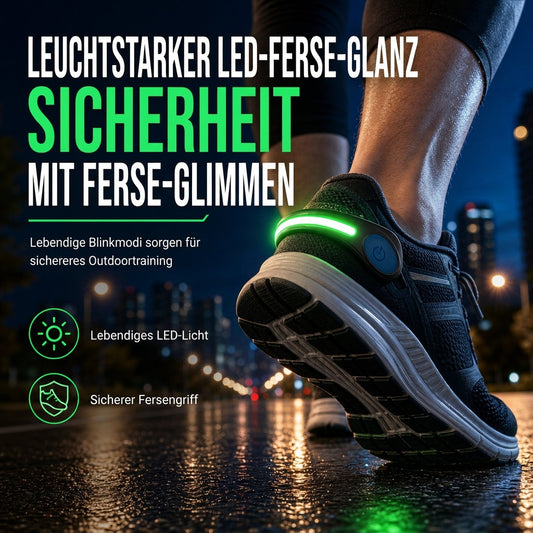 💡 50% RABATT! 🏃 LED-Schuhclip – Blitzende Sicherheitswarnleuchte für Nachtlauf & Radfahren ✨